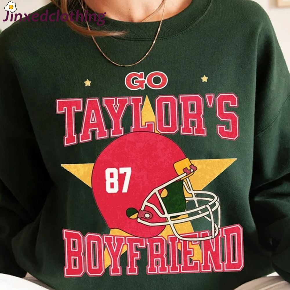 Officical Go Taylors Boyfriend Shirt Travis Kelce Taylor T-shirt 